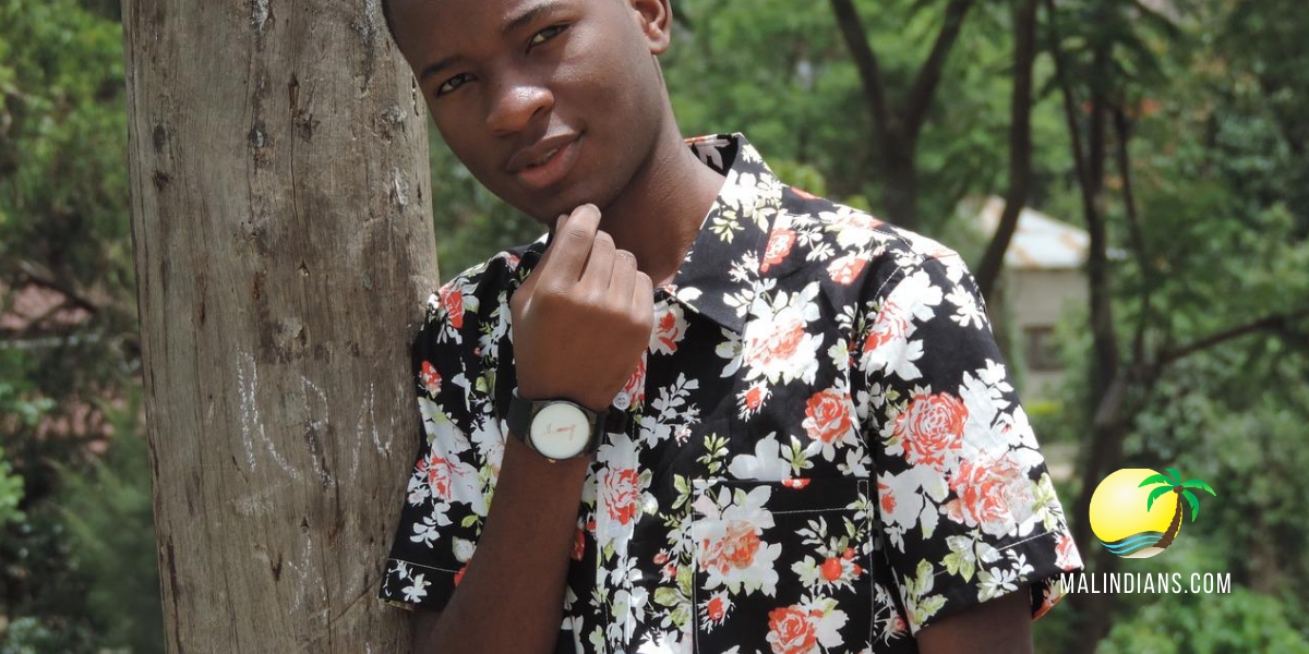floral beach shirt - malindians.com
