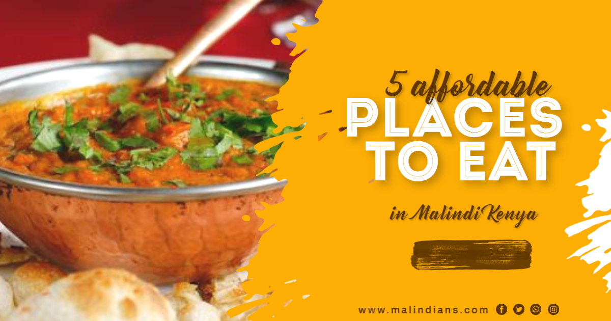 5 affordable places to eat in Malindi by Moureen Salome