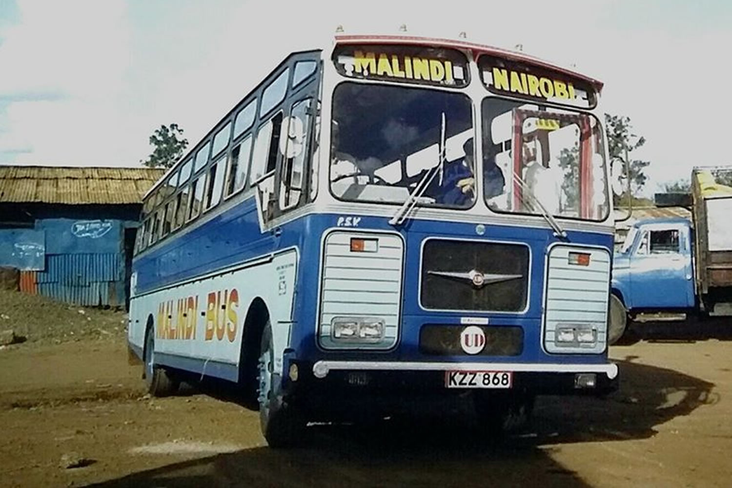 Malindi bus of Sheikh Omar Bin Dahman